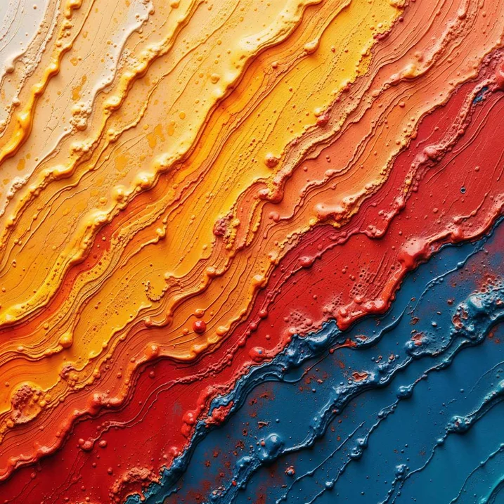 art work of different tones and hues