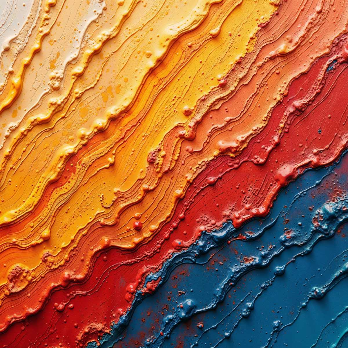 art work of different tones and hues