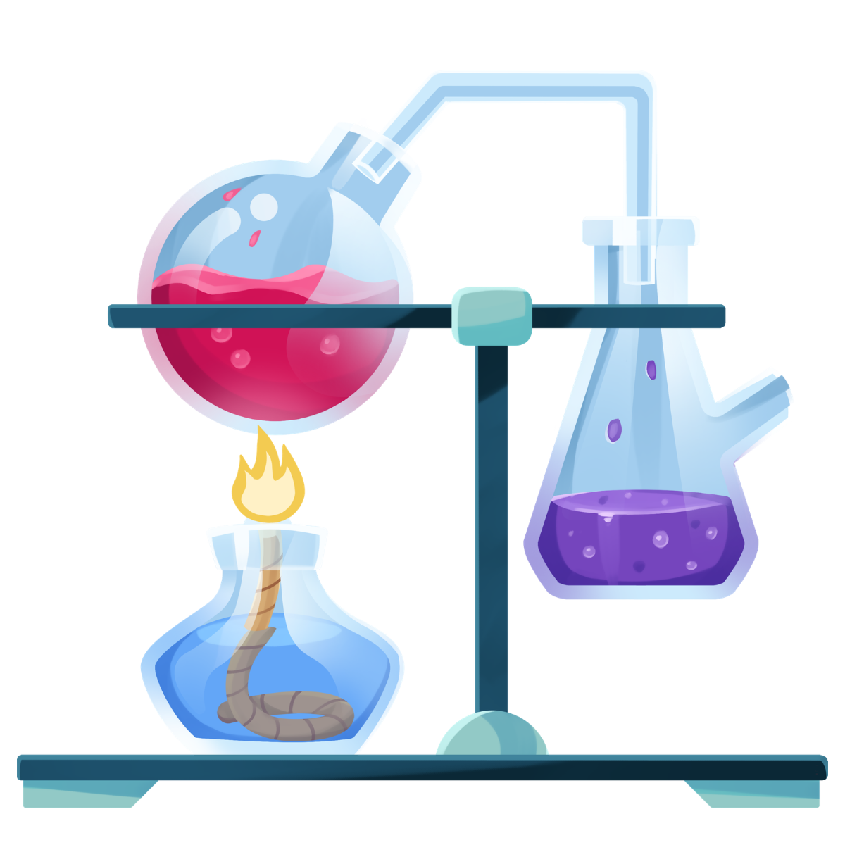 experiments in a lab